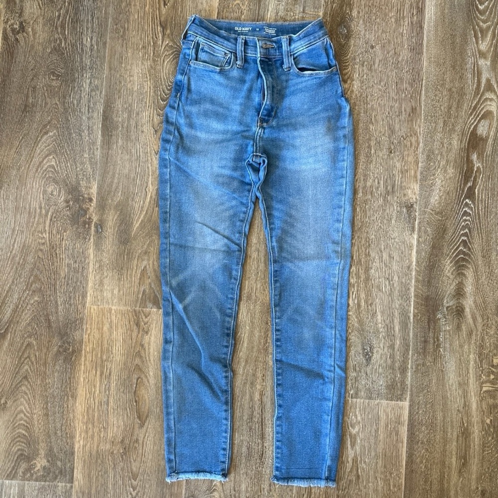 Old Navy Blue Rockstar Jeggings